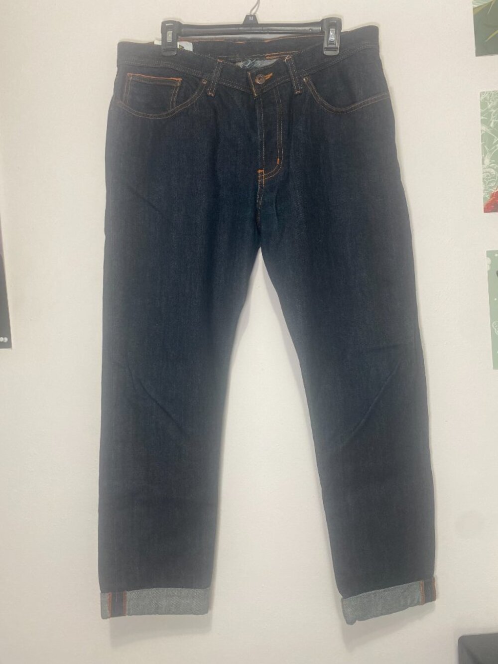 Naked & Famous Street Fighter Blanka Weird Guy Selvedge Jeans 38x27